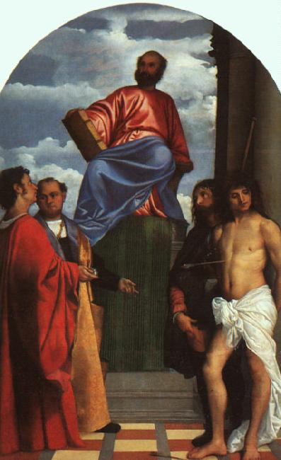  St. Mark Enthroned with Saints t